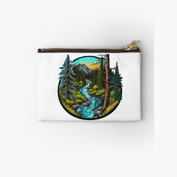 Item preview, Serene River Flowing Through the Trees designed and sold by OAK231.