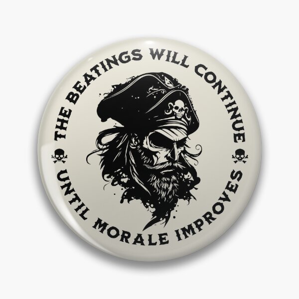 Item preview, The Beatings Will Continue until Morale Improves designed and sold by ValentinaHramov.