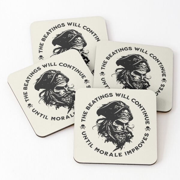 Item preview, The Beatings Will Continue until Morale Improves designed and sold by ValentinaHramov.