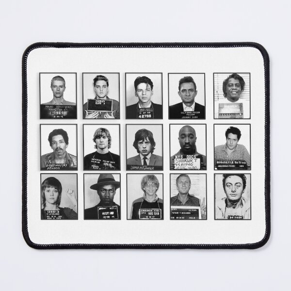 Item preview, Famous Celebrity Mugshots designed and sold by nicknickb.