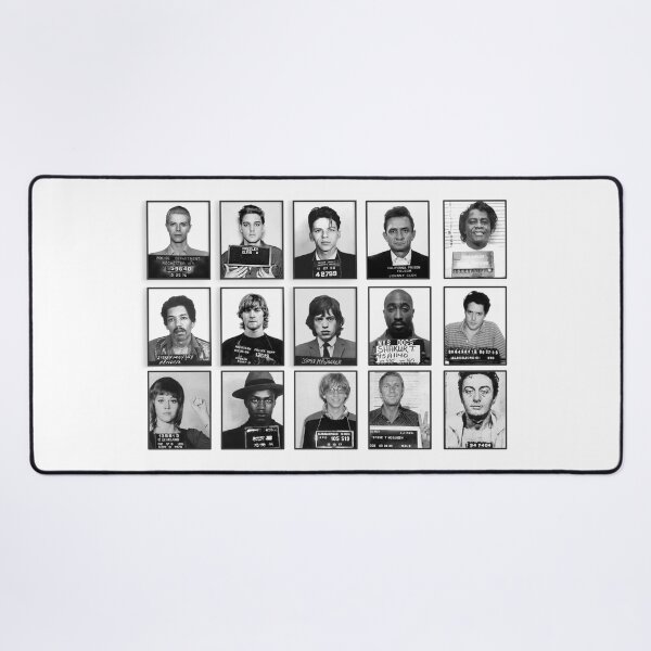Item preview, Famous Celebrity Mugshots designed and sold by nicknickb.
