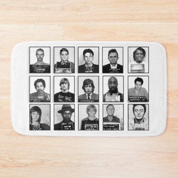 Item preview, Famous Celebrity Mugshots designed and sold by nicknickb.