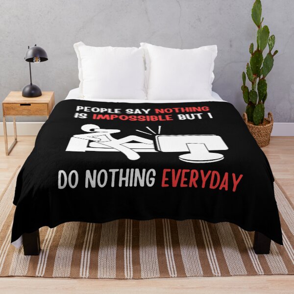 Item preview, Challenge Accepted: Embrace the Power of Doing Nothing designed and sold by SimpliText.