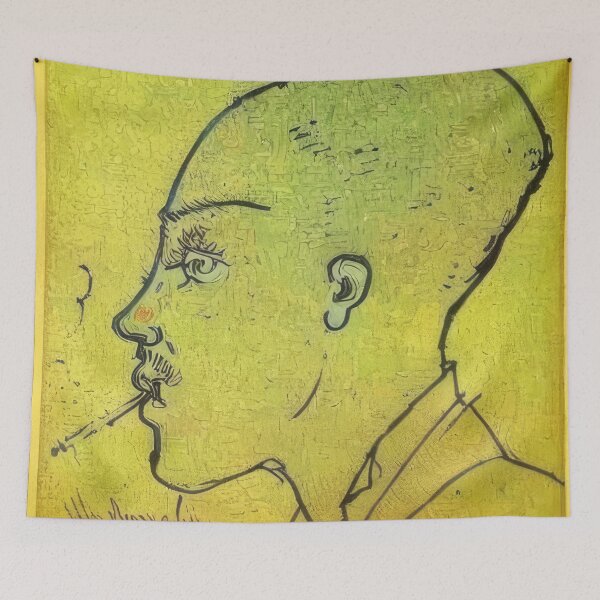 Item preview, Arthur Rimbaud painting designed and sold by Paxalot.