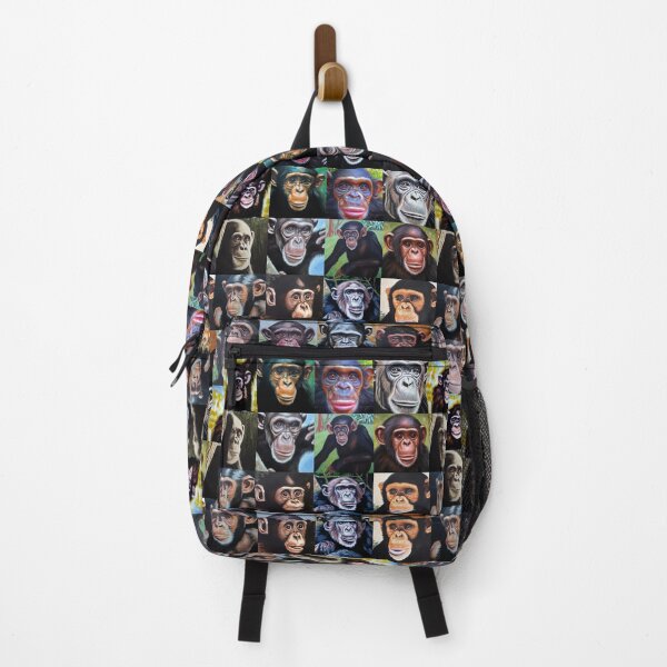 Item preview, Chimpanzees (Tiled Pattern) designed and sold by MerkintileEXG.