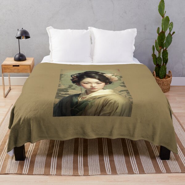 Item preview, A Korean Princess - Art Nouveau Style designed and sold by ArtNouveauChic.