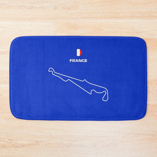 Item preview, France Grand Prix Track Map designed and sold by ed-designs.