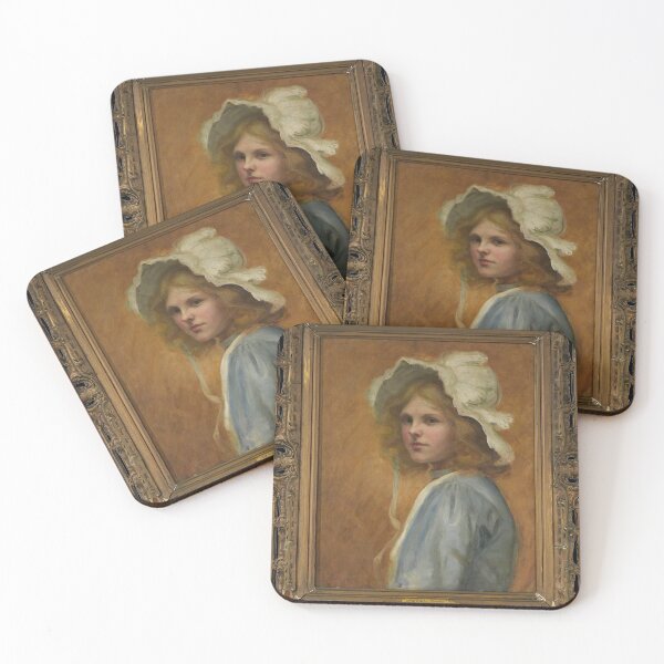 Item preview, The White Bonnet (20th century) - Philip de Laszlo designed and sold by SALON DES ARTS.