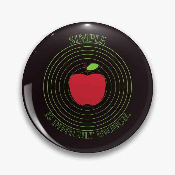 Item preview, Simple is difficult enough. designed and sold by sarantis.