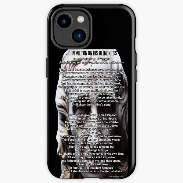 John Milton On His Blindness iPhone Tough Case