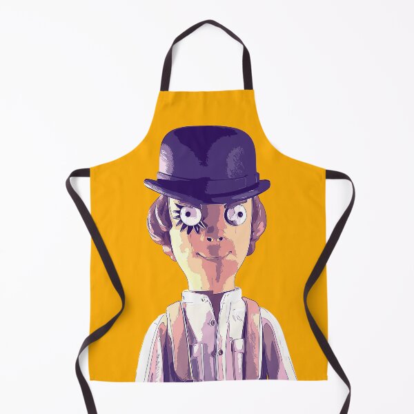 Item preview, Alex DeLarge Portrait - cartoon puppet Orange designed and sold by PeterADesign.