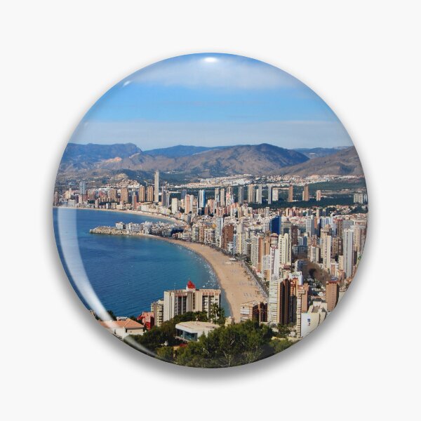 Item preview, Benidorm Skyline Cityscape Costa Blanca Spain designed and sold by AndyEvansPhotos.