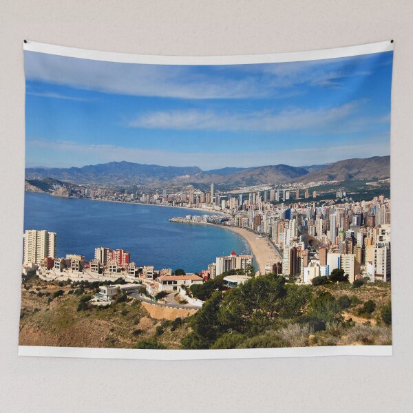 Item preview, Benidorm Skyline Cityscape Costa Blanca Spain designed and sold by AndyEvansPhotos.