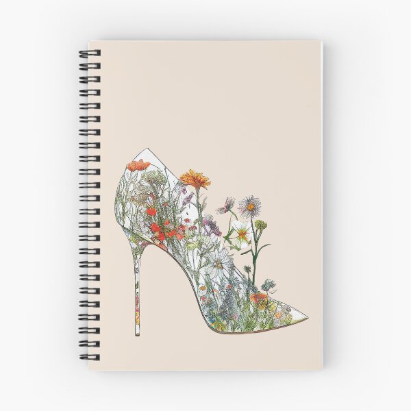 Item preview, Blooming higheel - wildflower high-heel designed and sold by EmeraldeaArt.