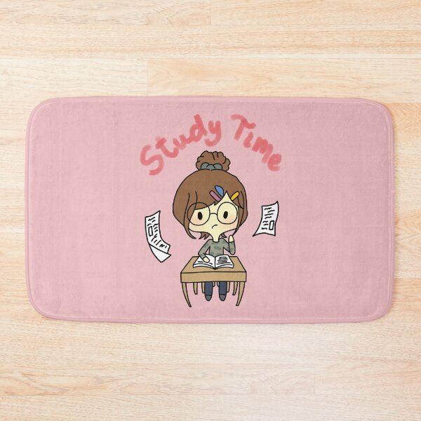 Item preview, YUMI Study Time! Pink papers designed and sold by UgaMaru.