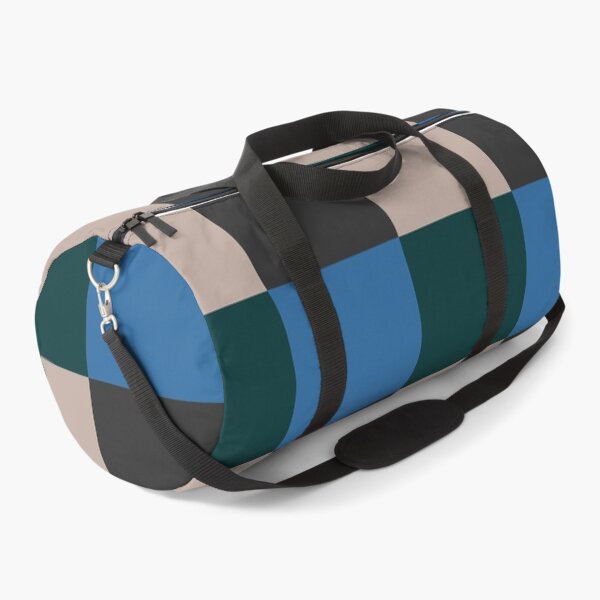 Item preview, Patchwork, Checkerboard, Green, Blue and Grey designed and sold by OneThreeSix.