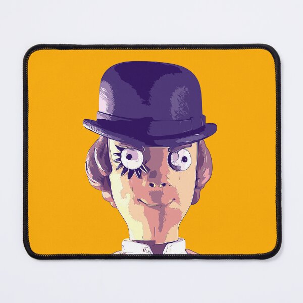 Item preview, Alex DeLarge Portrait - cartoon puppet Orange designed and sold by PeterADesign.