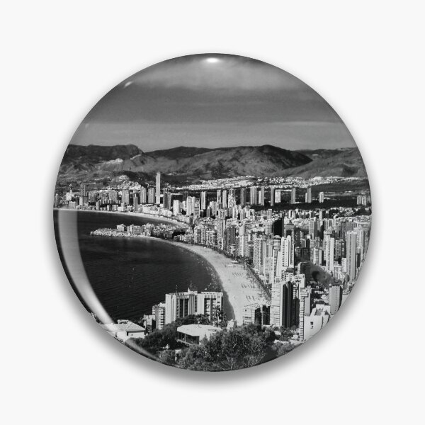 Item preview, Benidorm Skyline Cityscape Costa Blanca Spain designed and sold by AndyEvansPhotos.