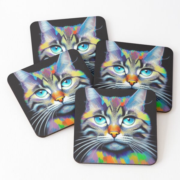 Artikelvorschau, Katzenmalerei entworfen und verkauft von HOMEDESIGNPRINT.