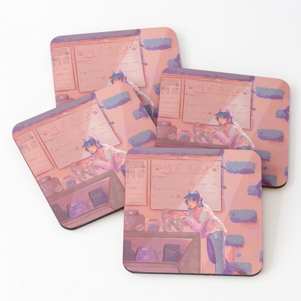 Item preview, Cat Cafe designed and sold by kinoko.draws.