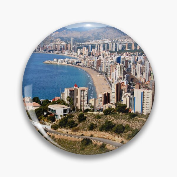 Item preview, Benidorm Skyline Cityscape Costa Blanca Spain designed and sold by AndyEvansPhotos.