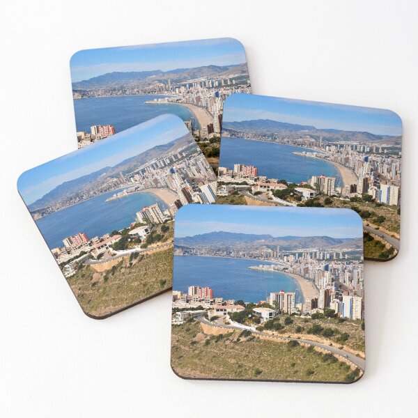 Item preview, Benidorm Skyline Cityscape Costa Blanca Spain designed and sold by AndyEvansPhotos.
