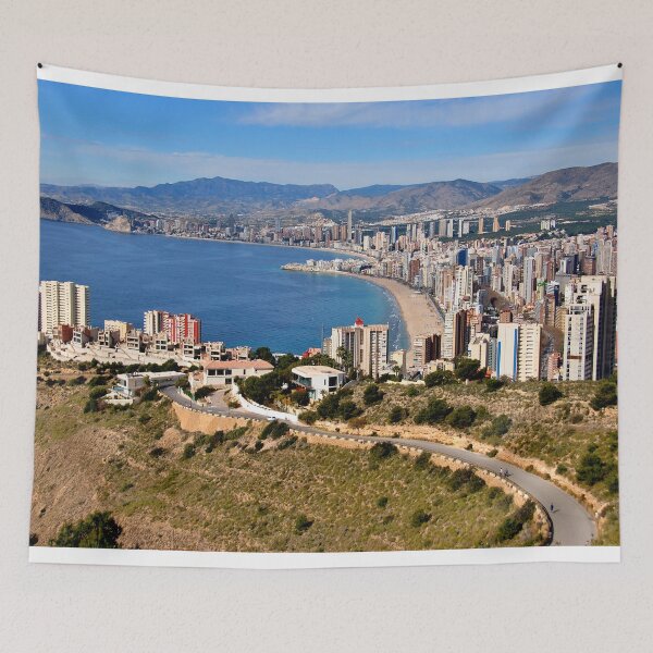 Item preview, Benidorm Skyline Cityscape Costa Blanca Spain designed and sold by AndyEvansPhotos.
