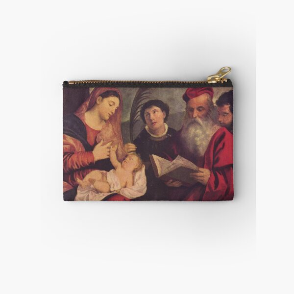 Item preview, Virgin and Child with St. Stephen, St. Jerome and St. Maurice by Titian designed and sold by The Great  Art.