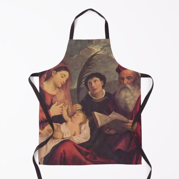 Item preview, Virgin and Child with St. Stephen, St. Jerome and St. Maurice by Titian designed and sold by The Great Art.