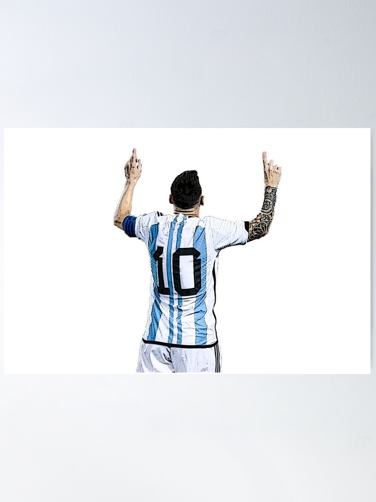 Lionel Messi #10 Argentina Soccer jersey Men's Size XL.