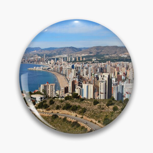 Item preview, Benidorm Skyline Cityscape Costa Blanca Spain designed and sold by AndyEvansPhotos.
