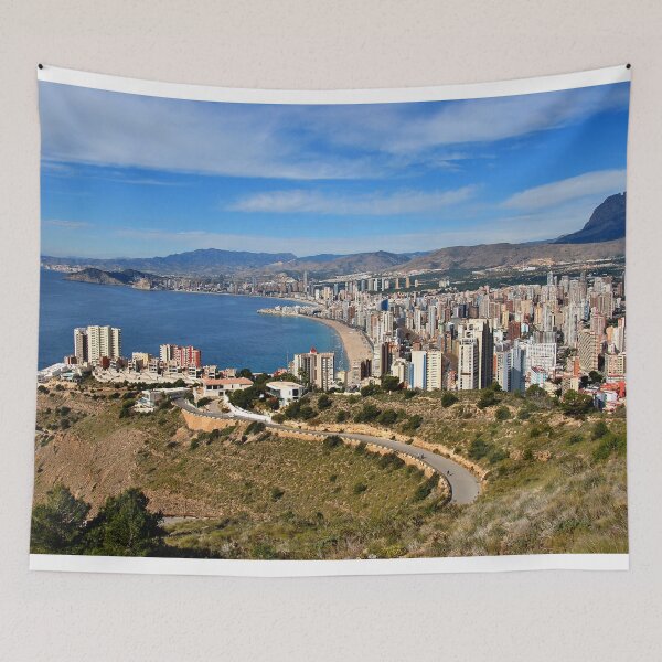 Item preview, Benidorm Skyline Cityscape Costa Blanca Spain designed and sold by AndyEvansPhotos.