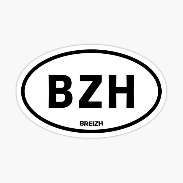 Aperçu de l'œuvre BZH créée et vendue par leewarddesign.