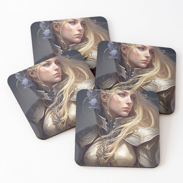 Item preview, The Blonde Knight designed and sold by ArtNouveauChic.