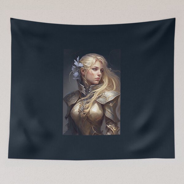Item preview, The Blonde Knight designed and sold by ArtNouveauChic.