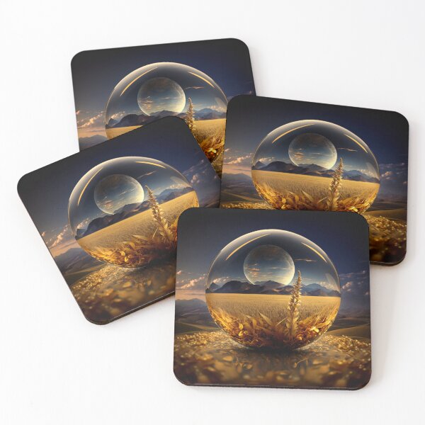 Item preview, Fantasy Landscape Art, Invisible Moon designed and sold by Fantasy Masterpiece.