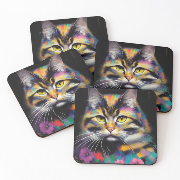 Artikelvorschau, Katzenmalerei entworfen und verkauft von HOMEDESIGNPRINT.