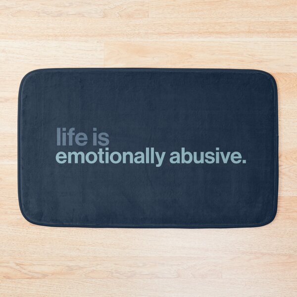 Item preview, life is emotionally abusive designed and sold by Ib1029.