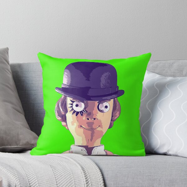 Item preview, Alex DeLarge Portrait - cartoon puppet Green designed and sold by PeterADesign.