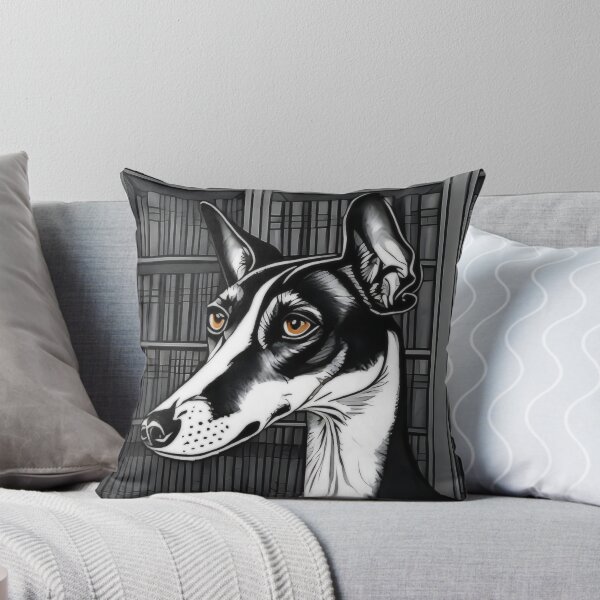 Item preview, Smart Snoot Greyhound designed and sold by CuteCoffeeCupCo.