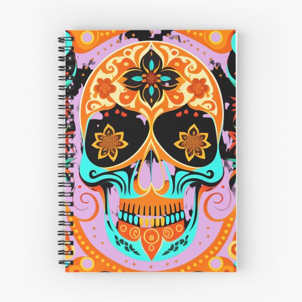 Item preview, coiorful skull designed and sold by aipaint.