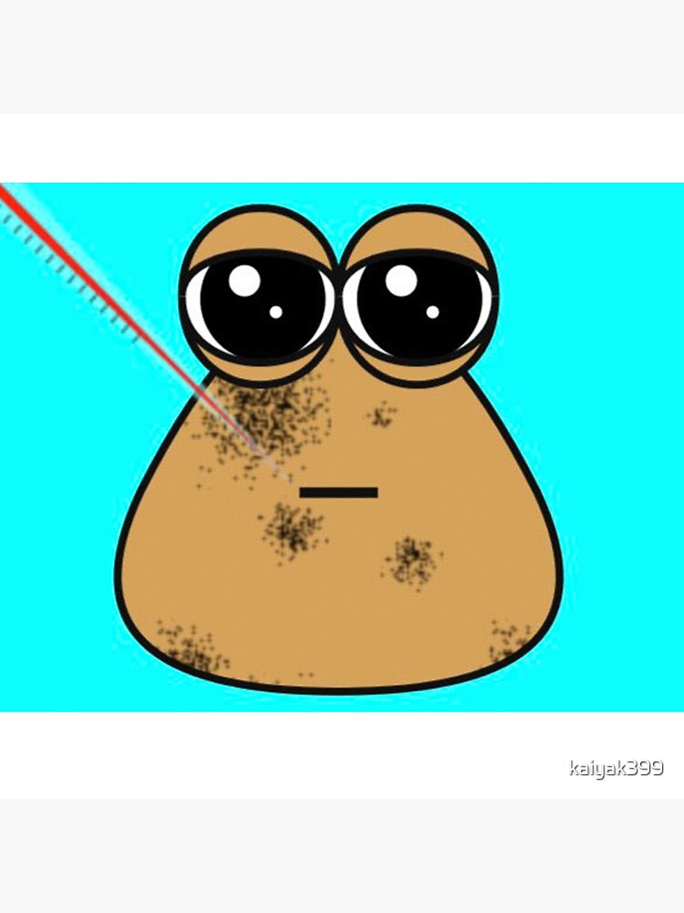 My Pou after months of neglect : r/Pou