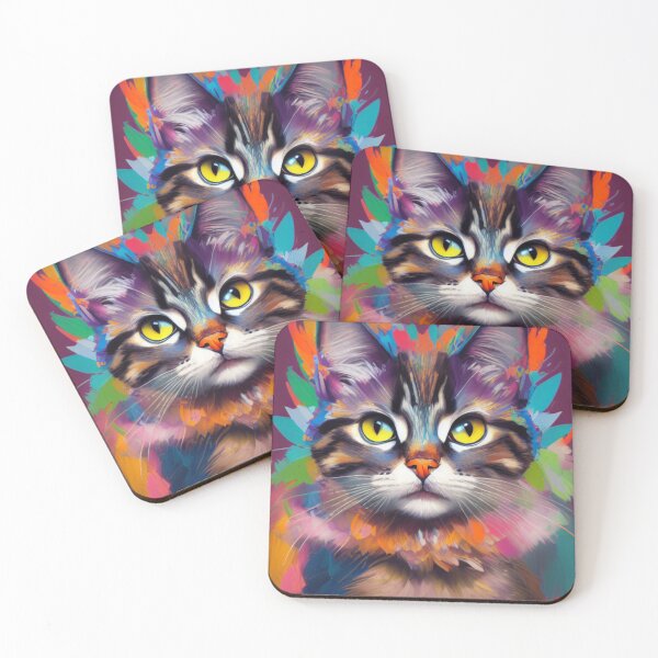 Artikelvorschau, Katzenmalerei entworfen und verkauft von HOMEDESIGNPRINT.