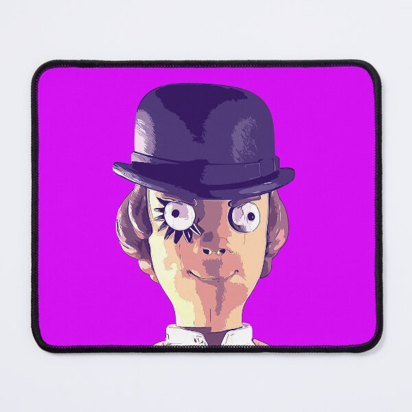 Item preview, Alex DeLarge Portrait - cartoon puppet pink designed and sold by PeterADesign.