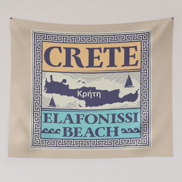 Item preview, Elafonissi beach, Crete, Greece designed and sold by studio838.