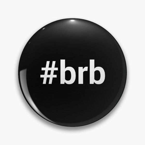 Item preview, #brb designed and sold by typographyco.