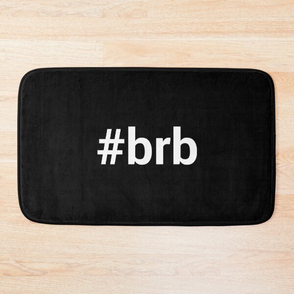 Item preview, #brb designed and sold by typographyco.