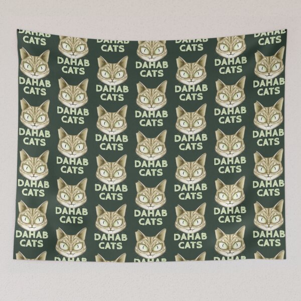 Item preview, Dahab Cats illustration designed and sold by La Loca.