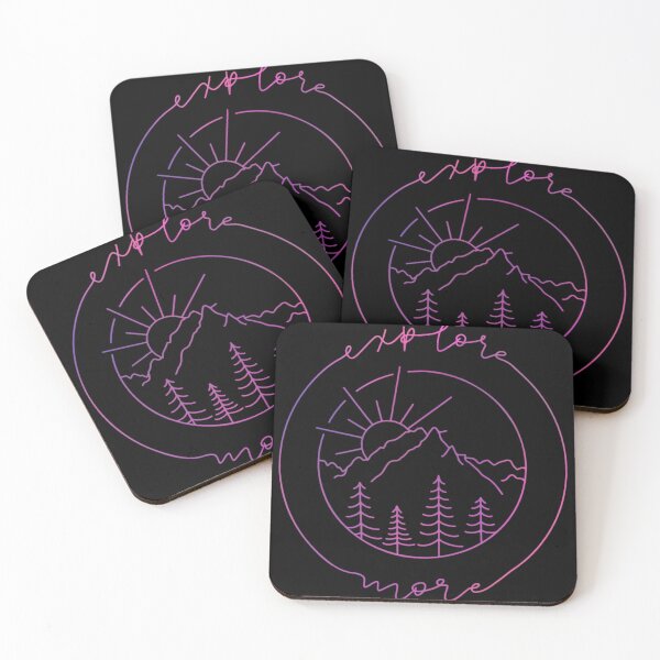 Item preview, Explore More Camping Hiking Sticker & Magnets designed and sold by Magical-Someday.
