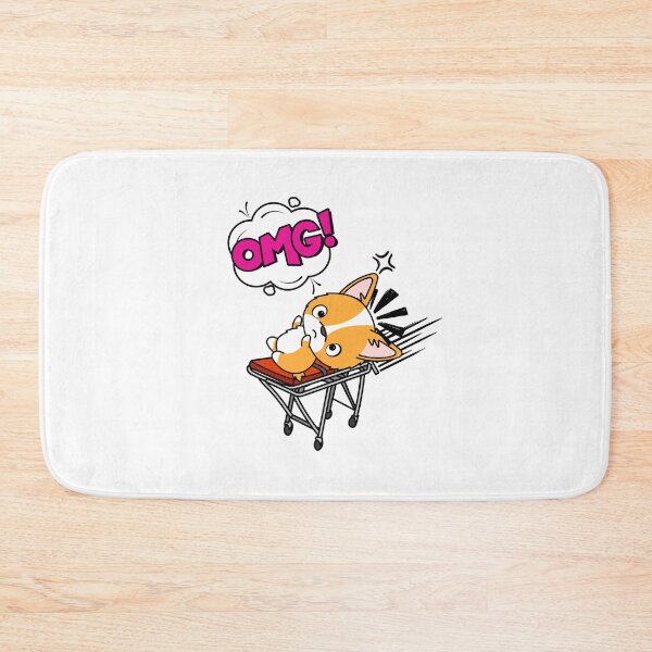 Item preview, Funny Corgi is on a runaway stretcher designed and sold by Pet Station.